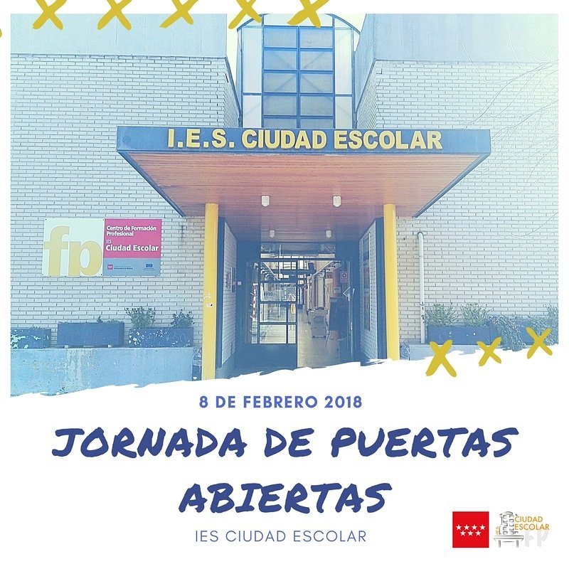 MSDMKTD's tweet photo. Os esperamos a todos en la #JPA del #iesciudadescolar ❕❕
🔊🔊 No faltéis 🔊🔊
#marketingdigital
#gvec https://t.co/DWIZfTomLQ
