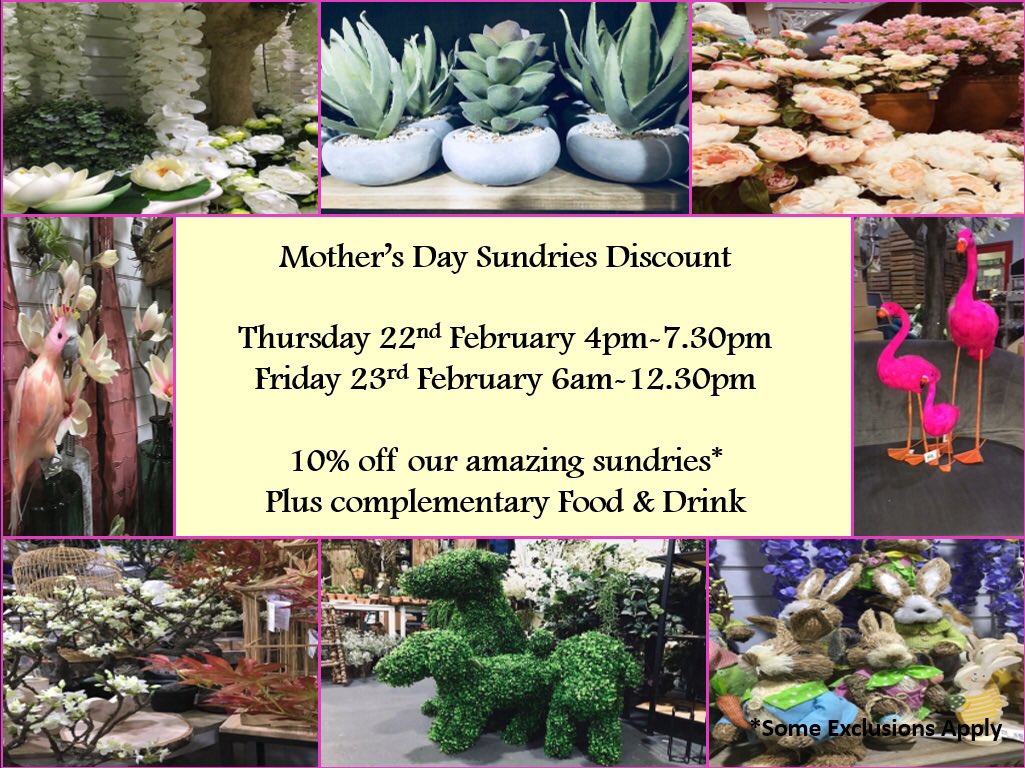 Our next massive sundries sale is in just a few weeks! Open to all our lovely customers. If you want to open a trade account let me know 😁