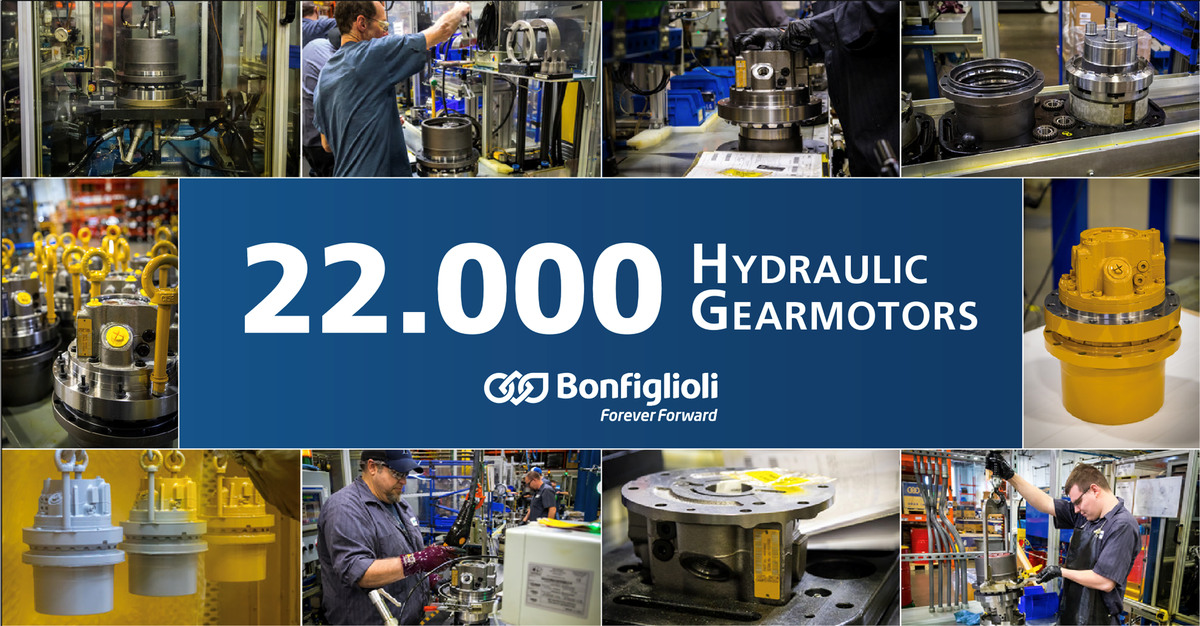 Bonfiglioli_'s tweet image. Congrats to @BonfiglioliUSA: 22,000 #hydraulicgearmotors for #compacttrackloaders. Way to go team! #WeAreBonfiglioli #WeMakeAGearboxForThat