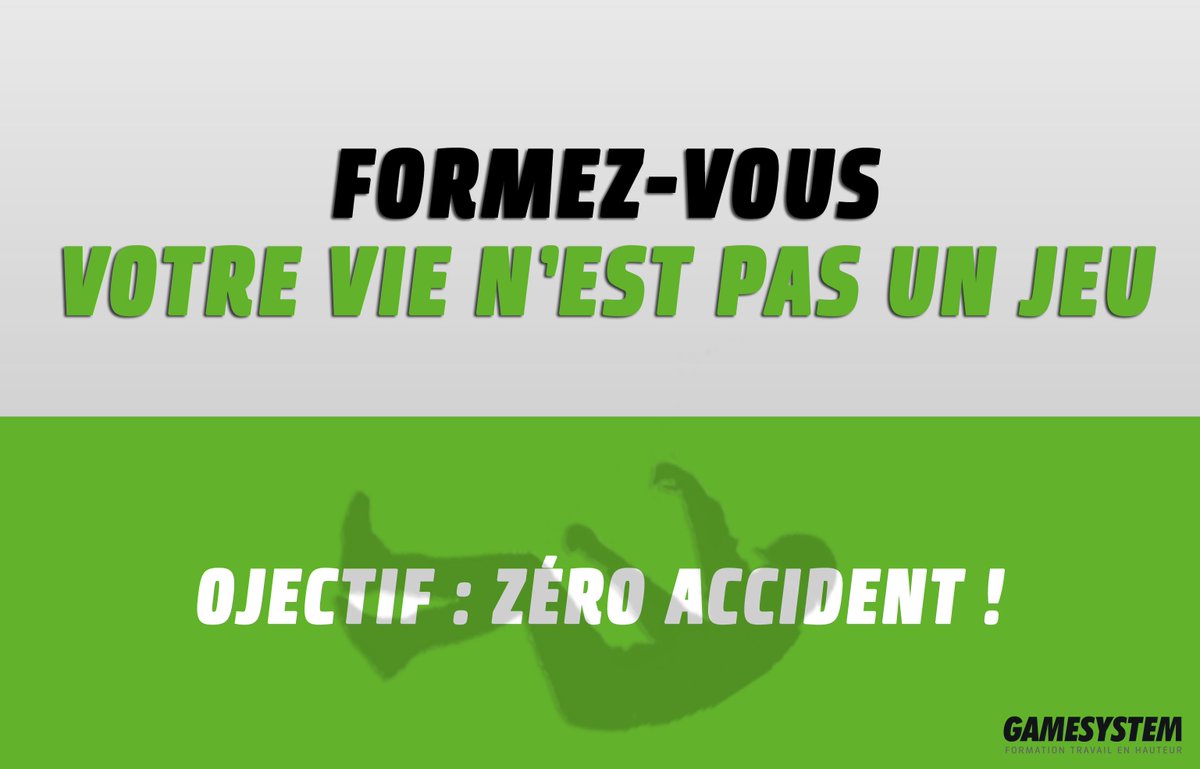GamesystemFr38's tweet photo. 🔸Un #objectifcommun : Faire de la #chute un non-événement !
➡ Découvrez nos formations : https://t.co/56PWqP3xLx https://t.co/KzfR2vOc1R