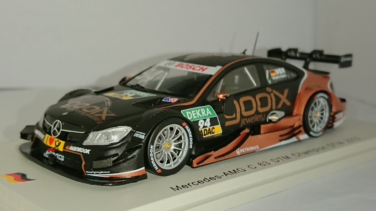 c8spydergt2r's tweet photo. spark Germany 1/43 SG223
Mercedes-AMG C63 DTM #94 HWA
DTM 2015 champion - Pascal Wehrlein
#gooix #MercedesAMG #C63 #DTM
#sparkmodel https://t.co/vyiKPfOLR9