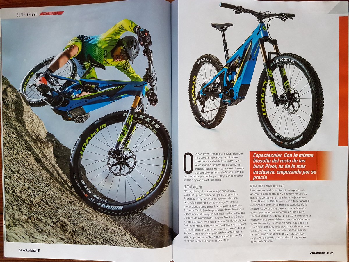 camdaubikes's tweet photo. SOLO BICI, eSOLO BICI 4 (REVISTA / MAGAZINE):
PROVA PIVOT SHUTTLE / PRUEBA PIVOT SHUTTLE / PIVOT SHUTTLE TEST
#camdaubikes #pivot #pivot_cyclesusa #solobici #solobicimtb #solobici_ebikes #shuttle #pivotshuttle @pivot_cyclesusa @vollekaracho @solobicimtb @solobici_ebikes https://t.co/MhXIEnE6gK