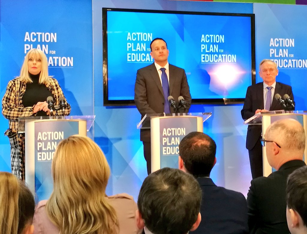 EoinKCostello's tweet image. We will create a stronger focus on #entrepreneurship #creativity & #innovation through the creation of an Entrepreneurship Education Policy Statement - Minister @mitchelloconnor at today's launch of the Action Plan for Education 2018 #innovation
