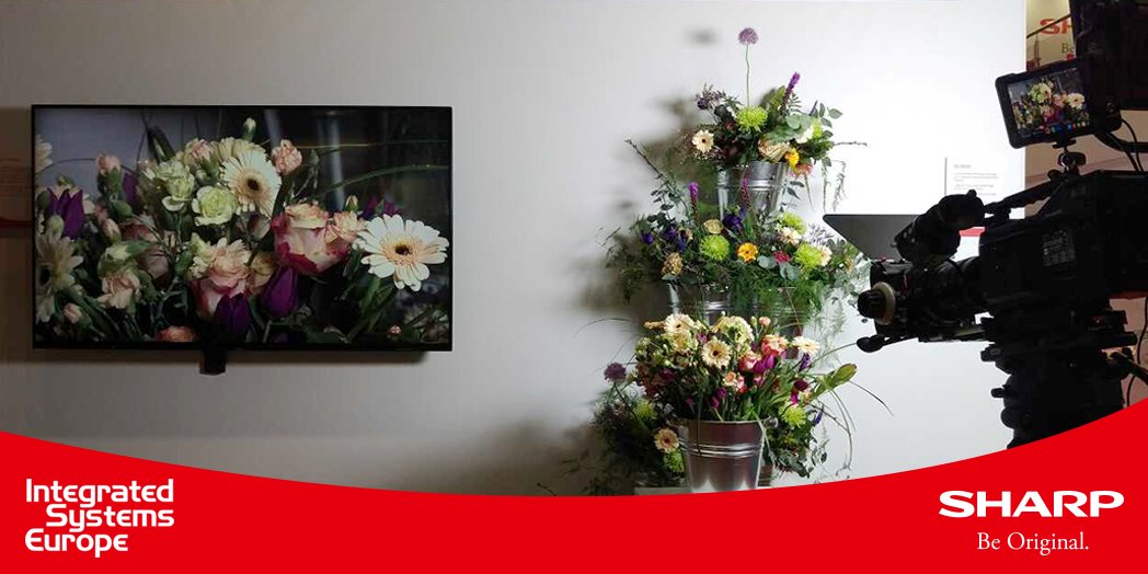 Sharp_Europe's tweet image. At #ISE2018 we are demonstrating Sharp’s 8K camcorder for the first time in Europe. It integrates capabilities for video shooting and recording, playback, and line output. Join us in Hall 12, stand E100 to experience the latest innovations for yourself #SharpISE