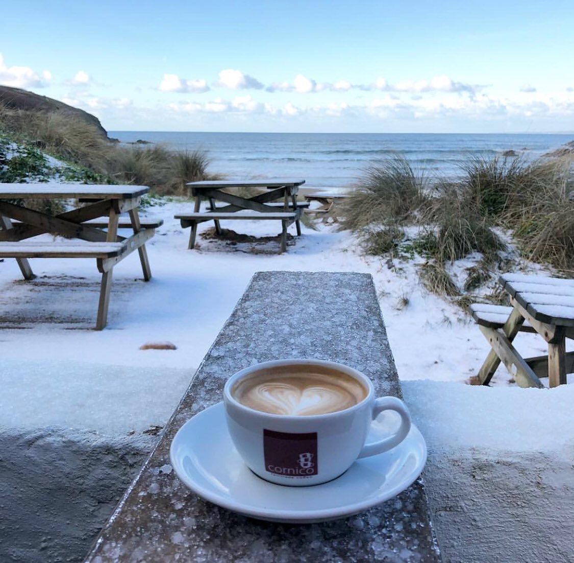 Poldhu Beach Cafe On Twitter Good Morning From A Chilly