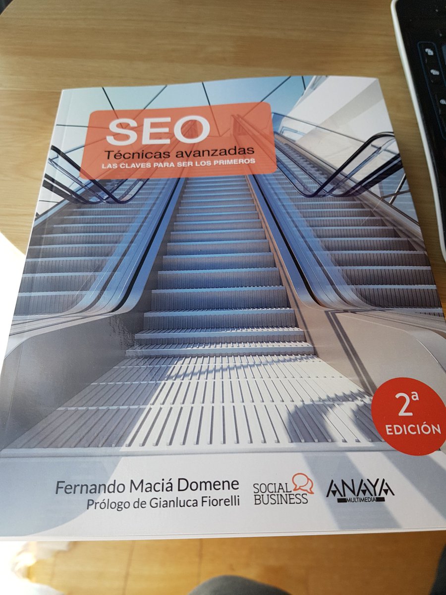 rfmiranda73's tweet photo. Pues ya está aquí @fernandomacia más rápido imposible #seotecnicasavanzadas #libroseo https://t.co/020n1SBif4
