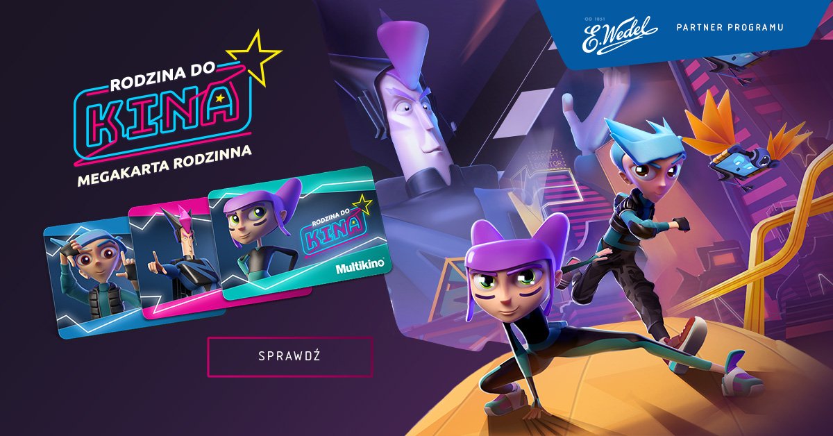 Lights, camera, action! As part of <a href="/multikinoPL/">Multikino</a> Rodzina do Kina campaign, we dived into children's imagination to create a vibrant world showing the beauty of making films. More info soon, but till then... Cut!