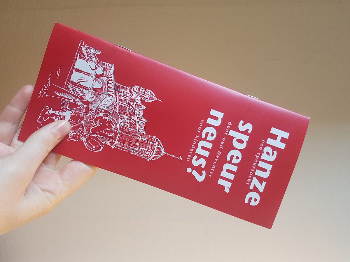 De nieuwe kinderspeurtocht door de binnenstad van Deventer is uit. Ben jij een echte hanzespeurneus? Ga de uitdaging aan! Meer info: ow.ly/kigb30icC94