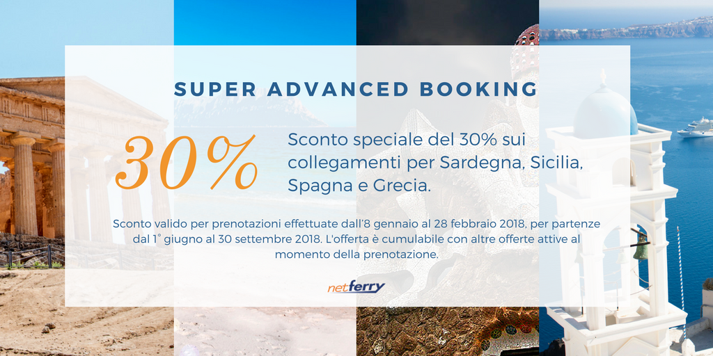 Offerta da non perdere! Prenota con NetFerry: ow.ly/t7KG30hV56A