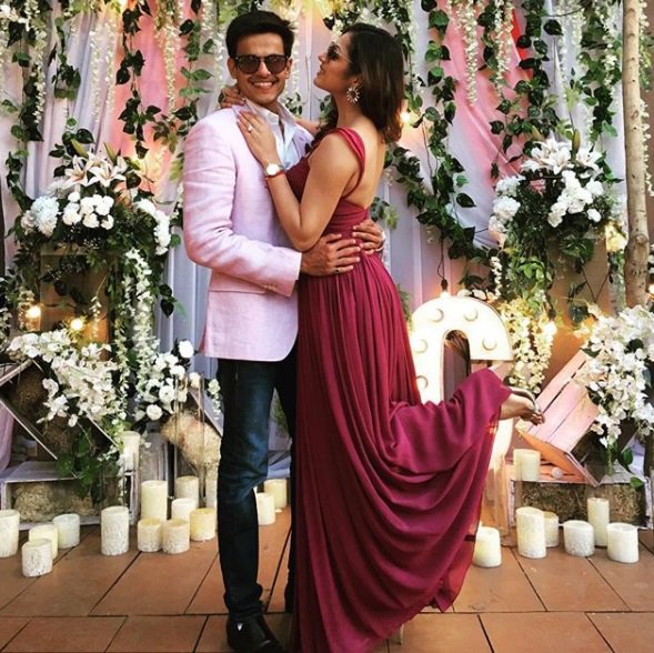 TV_Fanclub's tweet photo. Couple Goals!!

#DrashtiDhami with hubby, Neeraj https://t.co/AO00N8X6l0
