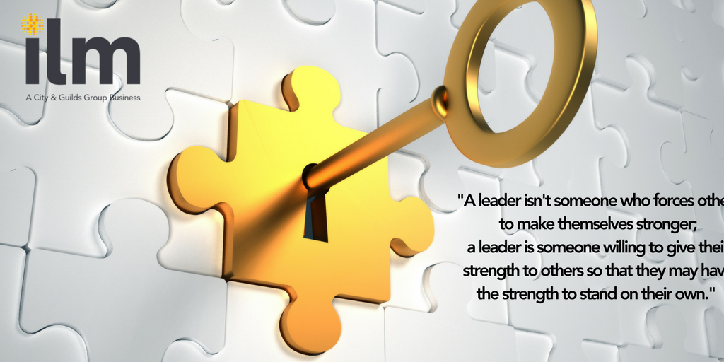 ILM_UK's tweet photo. "A leader isn't someone who forces others to make themselves stronger; a leader is someone willing to give their strength to others so that they may have the strength to stand on their own." Beth Revis #WednesdayWisdom #LeadershipWithoutLimits https://t.co/ntDURV5c9i