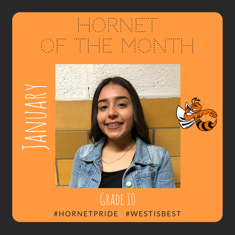 HTSD_West's tweet photo. Congratulations to the January Hornets of the Month! Logan Cook (9th), Eileen Torres (10), Zahir Davis (11), Delainey McDonald (12). #hornetpride #westisbest #HTSDpride https://t.co/2iPqsjicSs