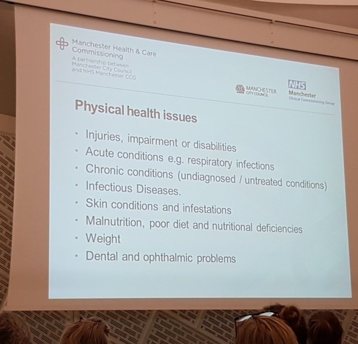 ManchesterICP's tweet photo. #MHCCHealthEd Neil is talking through the Joint Strategic Needs Assessment on new refugee and migrant communities which has been co-produced with @ts4se and the key determinants and physical health issues https://t.co/HxHNIHRVFM
