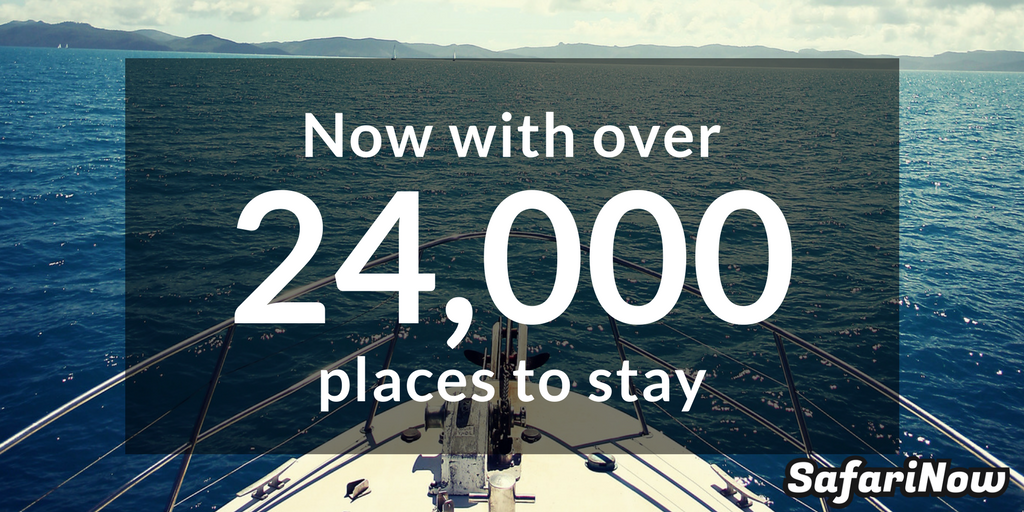 We are thrilled to now have 24,000 places to stay listed on SafariNow, offering even more accommodation. Everywhere. For Everyone. ✨ goo.gl/TdDpNK