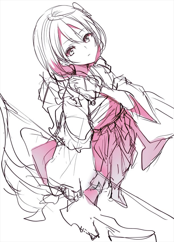 ボツにしたととりちゃんのラフ 