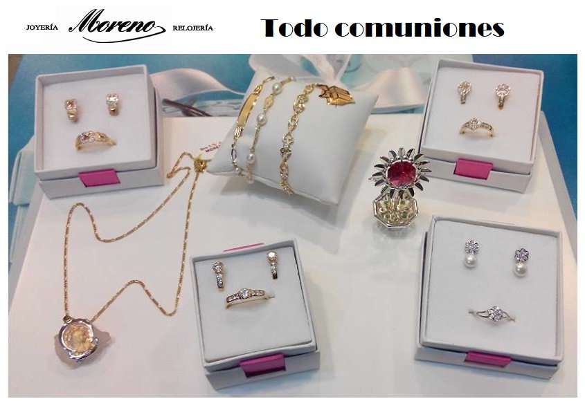 JoyeriaMoreno's tweet photo. #JoyasComunion #Regaloscomunion #complementosComunion Ven a por ese Regalo que no lleva el chip de de Obsolescencia Programada. https://t.co/GnuvxUUntU