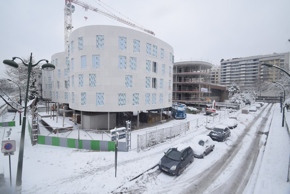 ❄️ Nos chantiers, tout de blanc vêtus ! ❄️
Paul Meurice, #Paris20
Caserne de Reuilly, #Paris12
Glacière-Daviel, #Paris13
Maréchal Fayolle, #Paris16
#ParisHabitat #ParisSousLaNeige