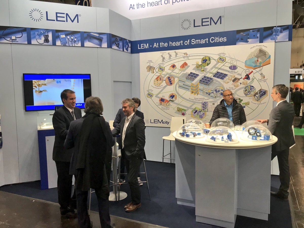 lemcity's tweet photo. Full house at our booth 6-211 @LEM_Inc for #SmartCity and #iot @EworldEssen #Eworld2018 https://t.co/2214KxLOwY