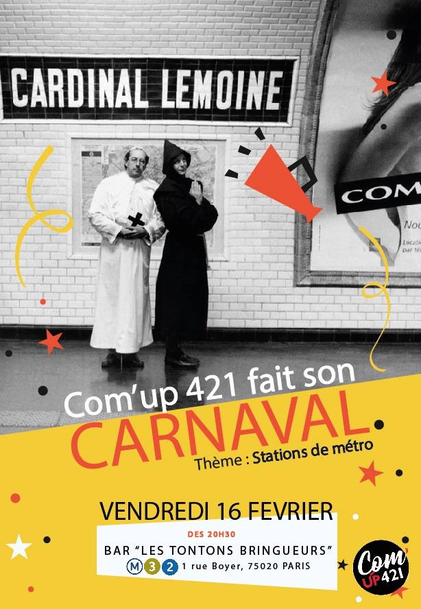 📣 M1, M2 et Alumnis : la <a href="/salle421/">Salle 421</a> fête le #Carnaval ! RDV 16/02 aux Tontons Bringueurs (Paris XXe) 🎉

facebook.com/events/3779121…