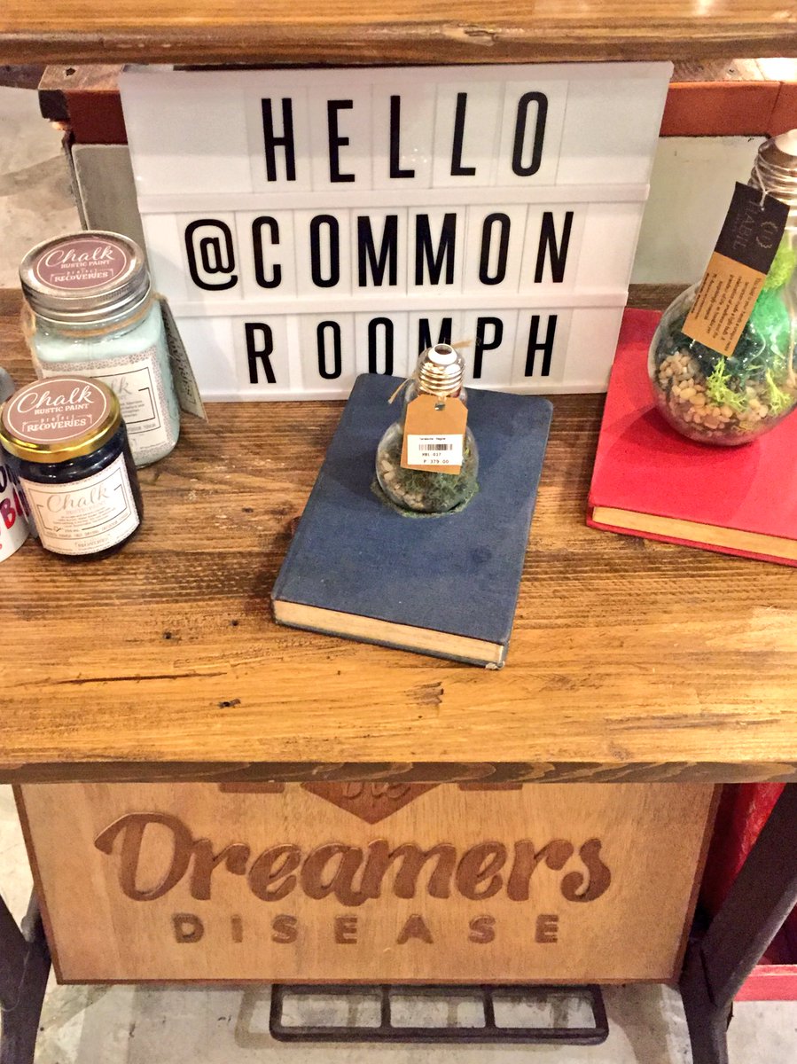 CarlinCoronel's tweet image. OMG!!! I love this place!!! ❤️❤️❤️ #CommonRoomPH