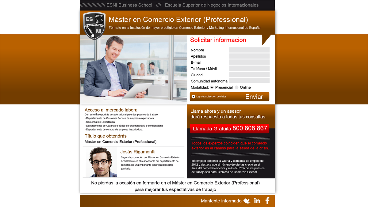 ESNIMaster's tweet photo. #MasterProfesional Recordaros la apertura de matricula para el Máster Profesional en Operaciones de Exportación, Importación y Triangulares que realizaremos en la modalidad online con clases en directo y grabadas.
Más información y matriculas en https://t.co/CZS0KTqZD4 https://t.co/KWHLvRhKGT