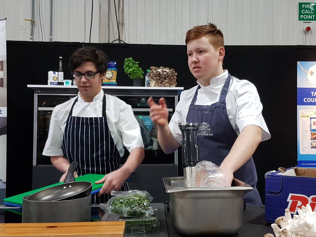 South West Junior Chef 2016 <a href="/Ethanclarke13/">Ethan clarke</a> pictured here (right) <a href="/SourceFoodDrink/">The Source trade show</a> is now an apprentice chef <a href="/Salutation1/">The Salutation Inn</a> and <a href="/ExeterCollege/">Exeter College</a>. A very promising young chef!