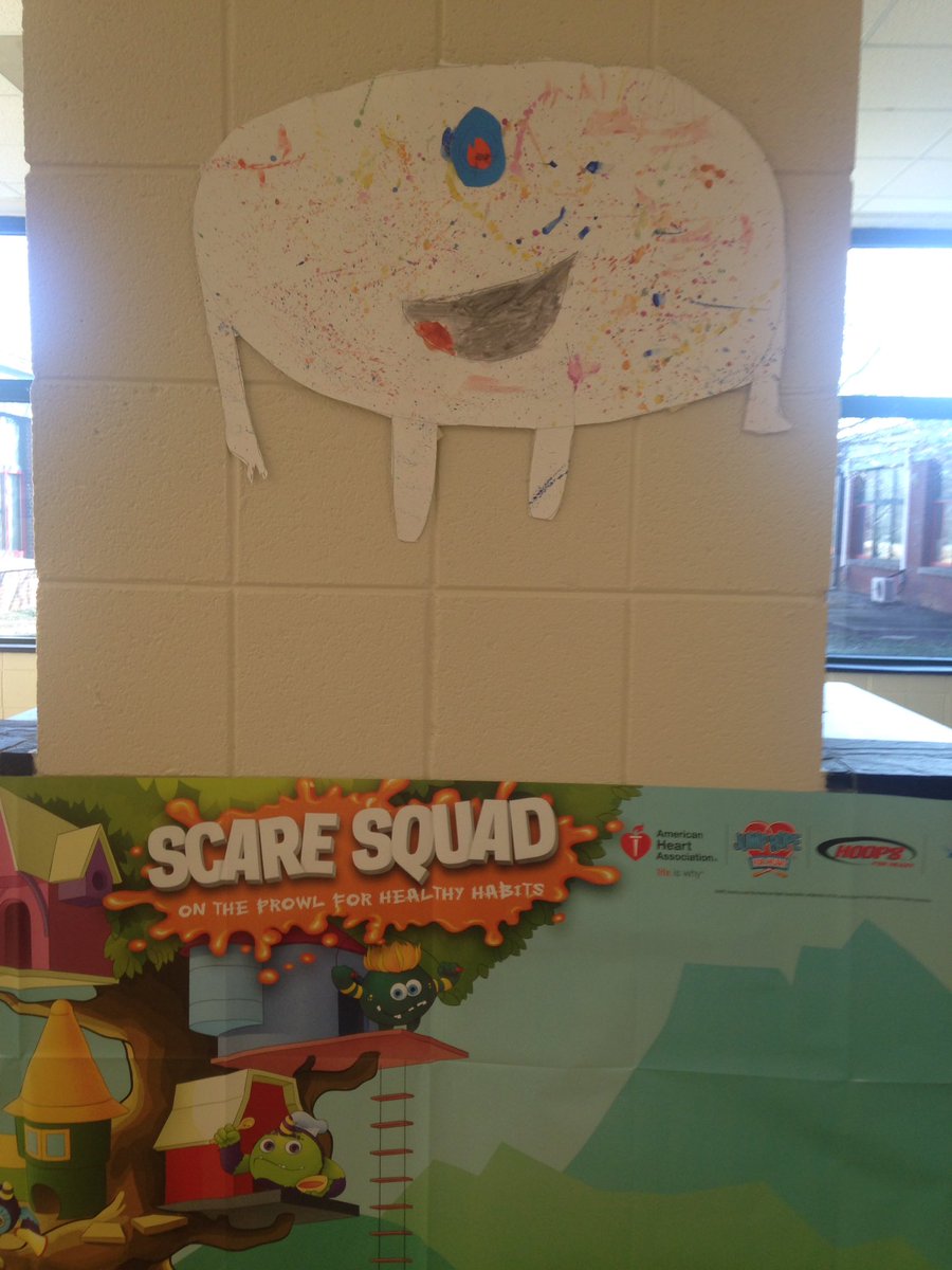 ArtisMyFave's tweet photo. Cute monsters by both art club groups for #Jumpropeforheart #artclub #elementaryartclub #cutemonsterart https://t.co/YmV3GJj0Qq