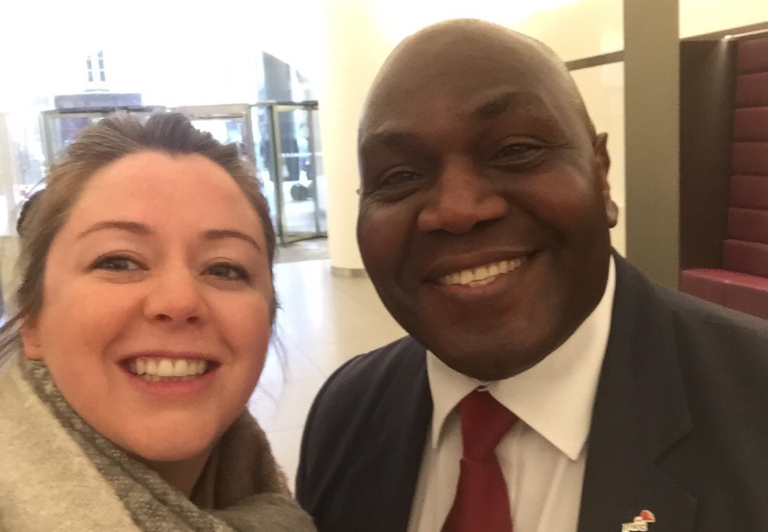 Got my #SelfieWithFrancis this morning! #mademyday <a href="/francispwc1/">Francis Okolie</a>