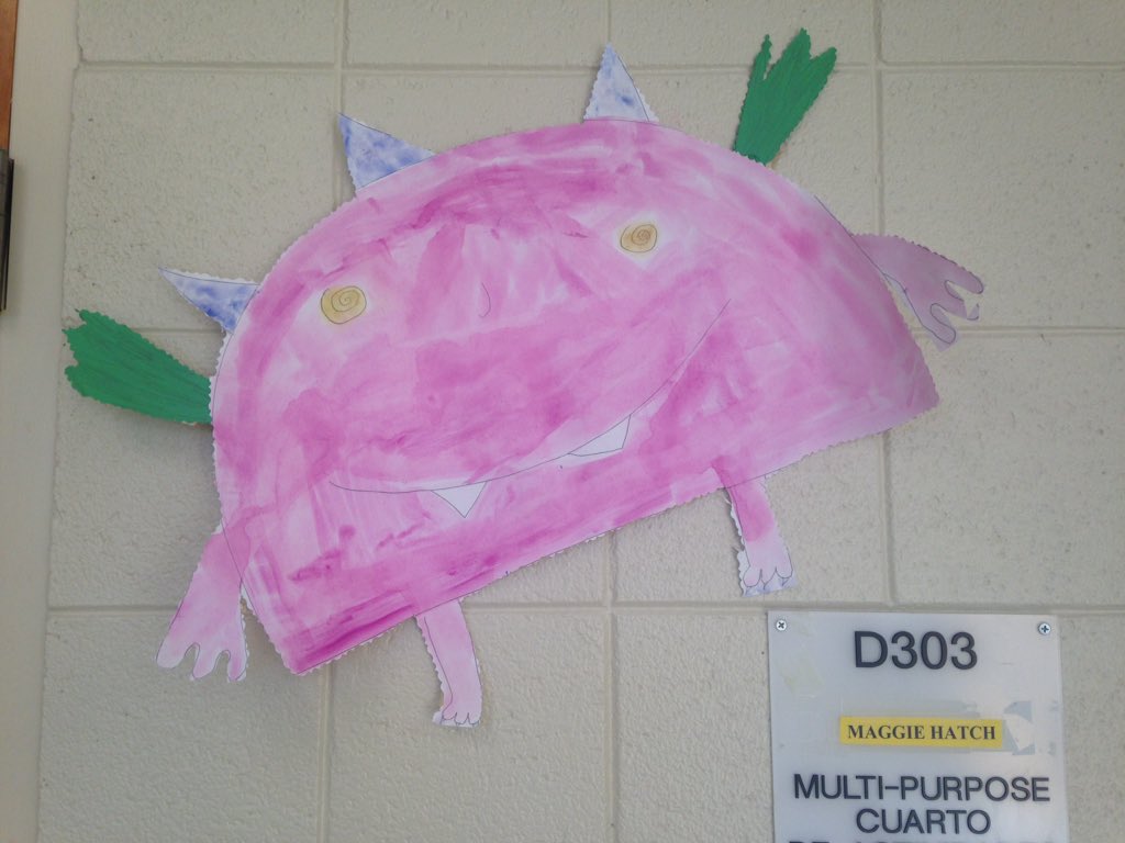 ArtisMyFave's tweet photo. More monsters by art club for jump rope for Heart! https://t.co/7bIn1UICUH