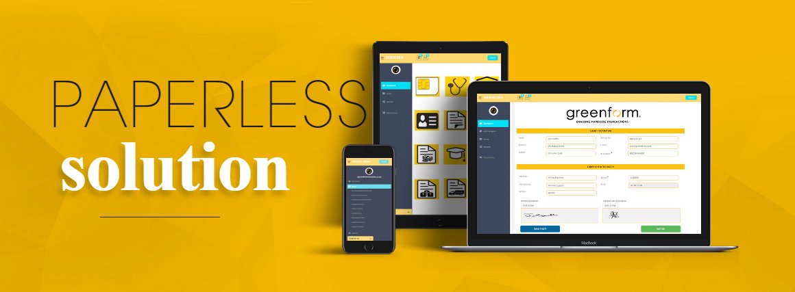 #GreenForm is a web-based capture #solution which #digitalises paper-based #business processes. The solution offers #Digital #Webforms that not only deliver all the features of desktop version but brings the product to the #web and #mobile environments.