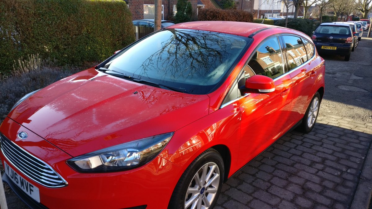 RobAWarner's tweet image. Picked up my new wheels last night 😃 #FordFocus
