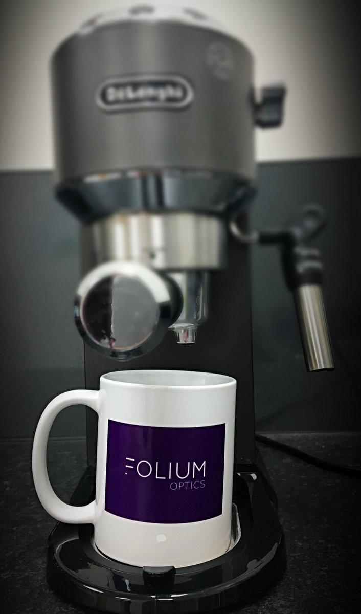 FoliumOptics's tweet photo. Some call it "Hump day" - We call it "Folium expresso day" 😀 https://t.co/Z1ulqtavfV