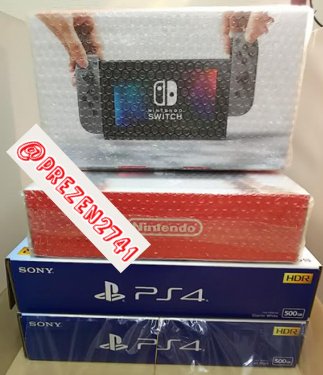 lost_person39's tweet image. 🎀🎁🎀🎁スイッチとプレステ４のどれか1台をプレゼント

当選者はスイッチかプレステ（白or黒）どれかをお選び下さい。

スイッチ1台追加です。

【応募条件】RT＆フォロー
【抽選】2/14（水）
※当選者は1週間固定ツイートしてください