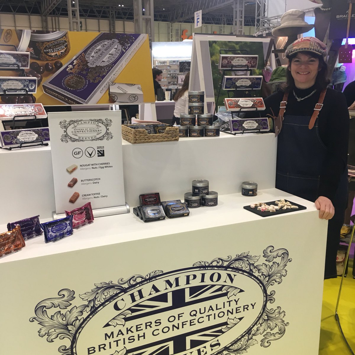 buyfromonline's tweet photo. Great atmosphere here on day 4 of the @SpringAutFair with @championreeves and @BradleysTannery ❤️ #springfair #loveshropshire https://t.co/BVixOGAYHg