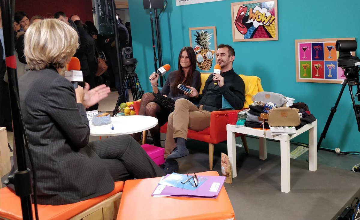 Widoobiz's tweet photo. .@vpecresse est passée à l'appart ! #SDE2018 https://t.co/DoHKGKueq1
