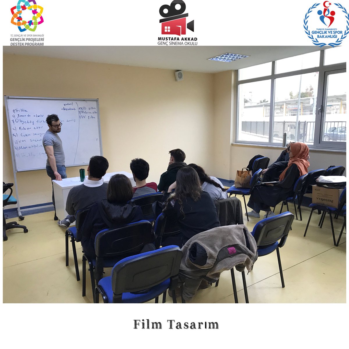 gsb_eak's tweet photo. İzmirli sinemasever #Gençlerİçin "Kurgu, Film Tasarımı, Senaryo" sınıfları @akkadsinema 'da... https://t.co/822eBRuPBn
