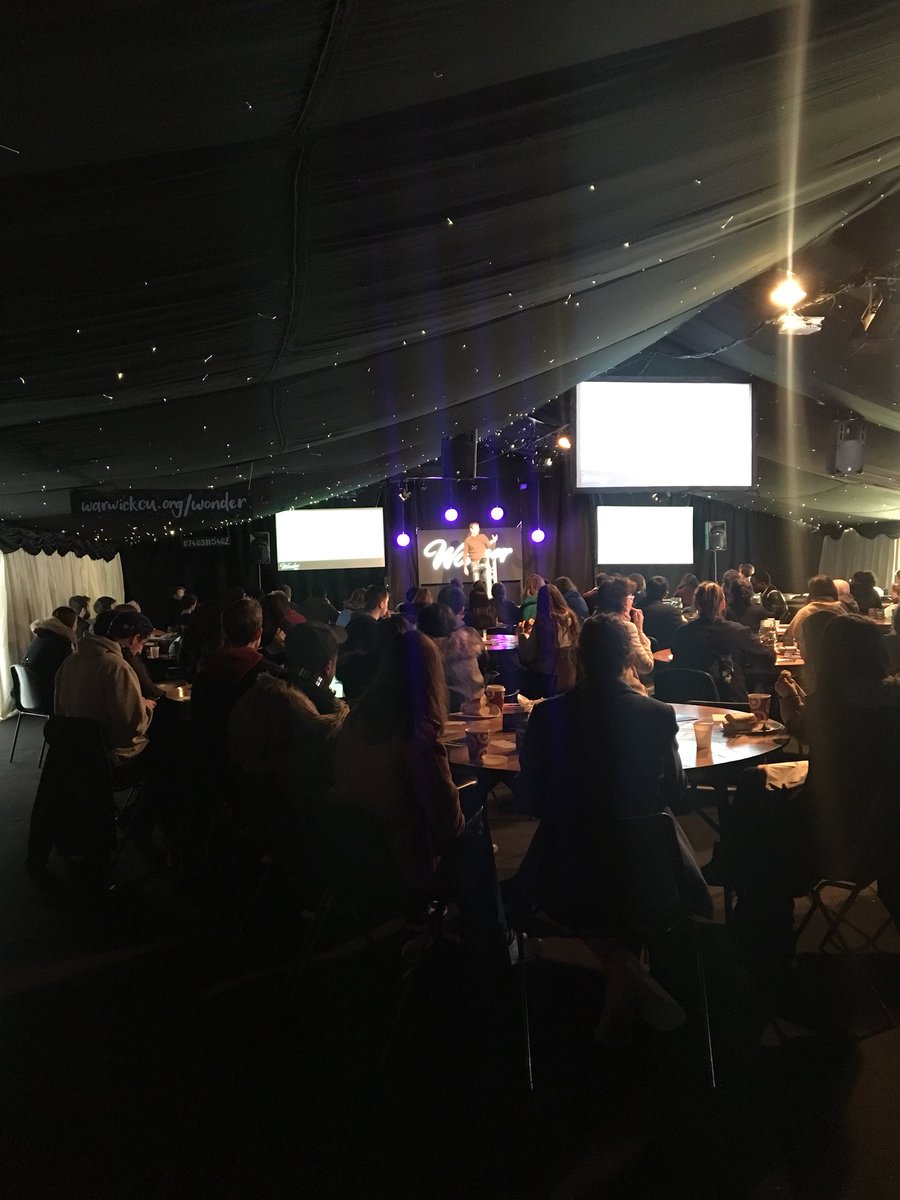 It’s a full house here at our first lunchbar looking at whether the bible can be trusted! #wonder2018