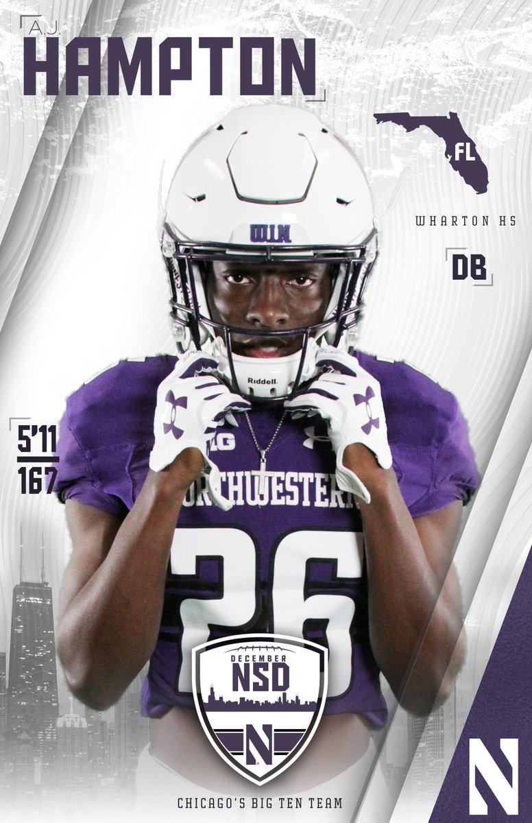 coachfitz51's tweet photo. A ballhawk with football in his blood, @Aj_Hampton24 puts an exclamation point on #NUView18. Welcome to the family, A.J.
#B1GCats | #SkyTeam https://t.co/6jBf5n5Dxm
