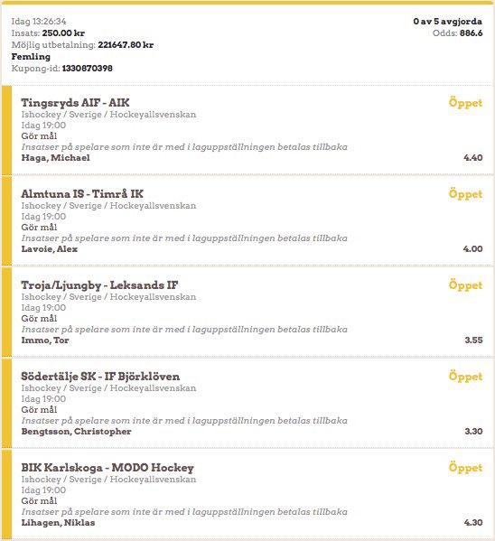 TÄVLING! RT:a och FÖLJ mig för att delta! 
Sitter alla målskyttar drar jag 100 personer som får 1.000:- var❗️💰