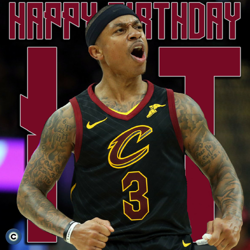 To wish Cavs guard Isaiah Thomas a happy 29th birthday! Photo: Gus Chan, The Plain Dealer. 