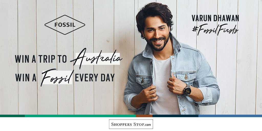 fossil shoppers stop