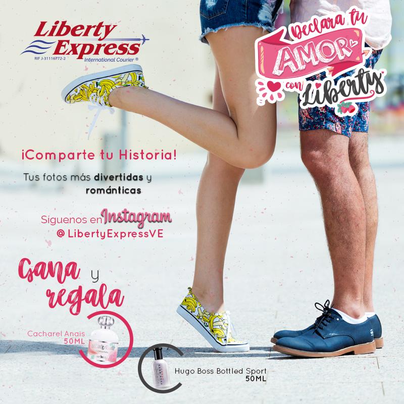 LibertyExpress's tweet photo. Declara tu amor con Liberty y gana un perfume para él y para ella 😍, ¿Que tienes que hacer?
- Síguenos en nuestro instagram (Libertyexpressve) y participa 👌
#concurso #courier #movemostumundo #sanvalentín #envíos #perfumes #comprasonline #fotos #instave #happy https://t.co/aaedH2Hon1