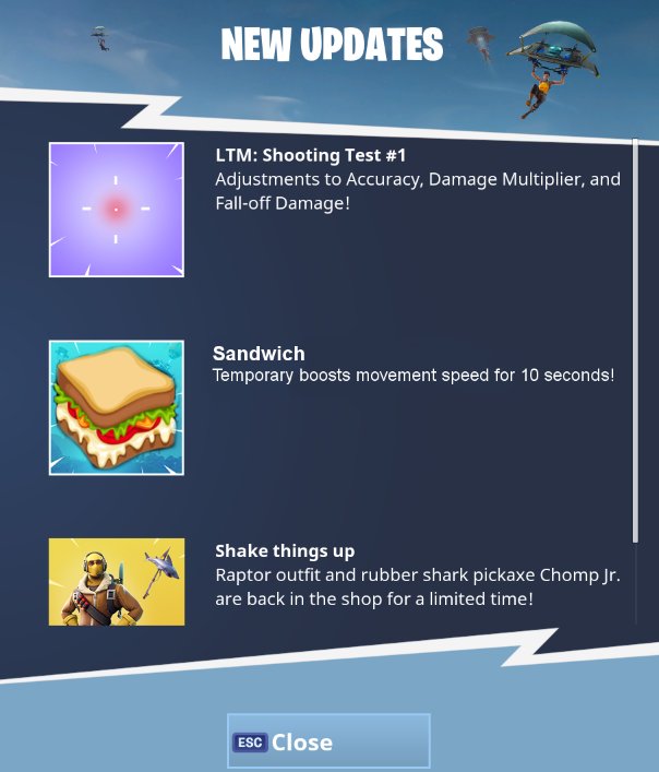 1 reply 2 retweets 3 likes - fortnite tactical shotgun damage