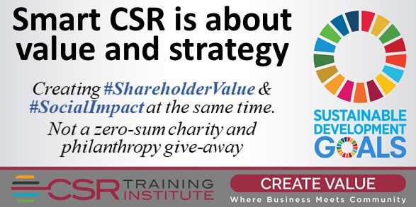 ZINGmore's tweet photo. #SmartCSR is about strategy & value. Aligning business interests with social progress & environmental stewardship.
Integrating the #SDG framework & the #GRI process can help. #GlobalGoals
Learn how | March 19-23 in Ghana https://t.co/ehkTi8lYdw Register https://t.co/WsLWx6tccl https://t.co/QJKRBmrVB3