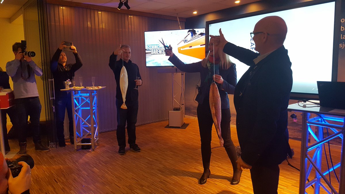 Today the new game Fishing Barents Sea was launched! Now everyeone can go fishing! facebook.com/fishingbarents/