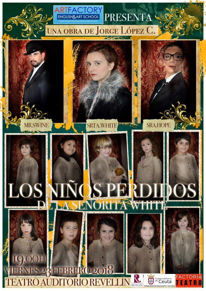ReikoSRD's tweet image. Ya stan a la vnta ls #entradas de &quot;Los #niños de la Señorita White&quot; para verlo n l #Teatro #Revellin. Ls ntrdas salen a 5 € y al ser en el teatro vn numeradas.Os #aconsejo que no os la #perdais porque disfrutareis dsde l mismo momento en que abran #telon!! 😀😀😀😀. Os esperamos