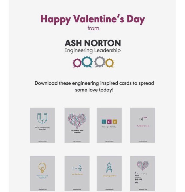 AshNortonEL's tweet photo. Spread some engineering love! 😍https://t.co/FyB3CR2rYh https://t.co/wserR5gsvI