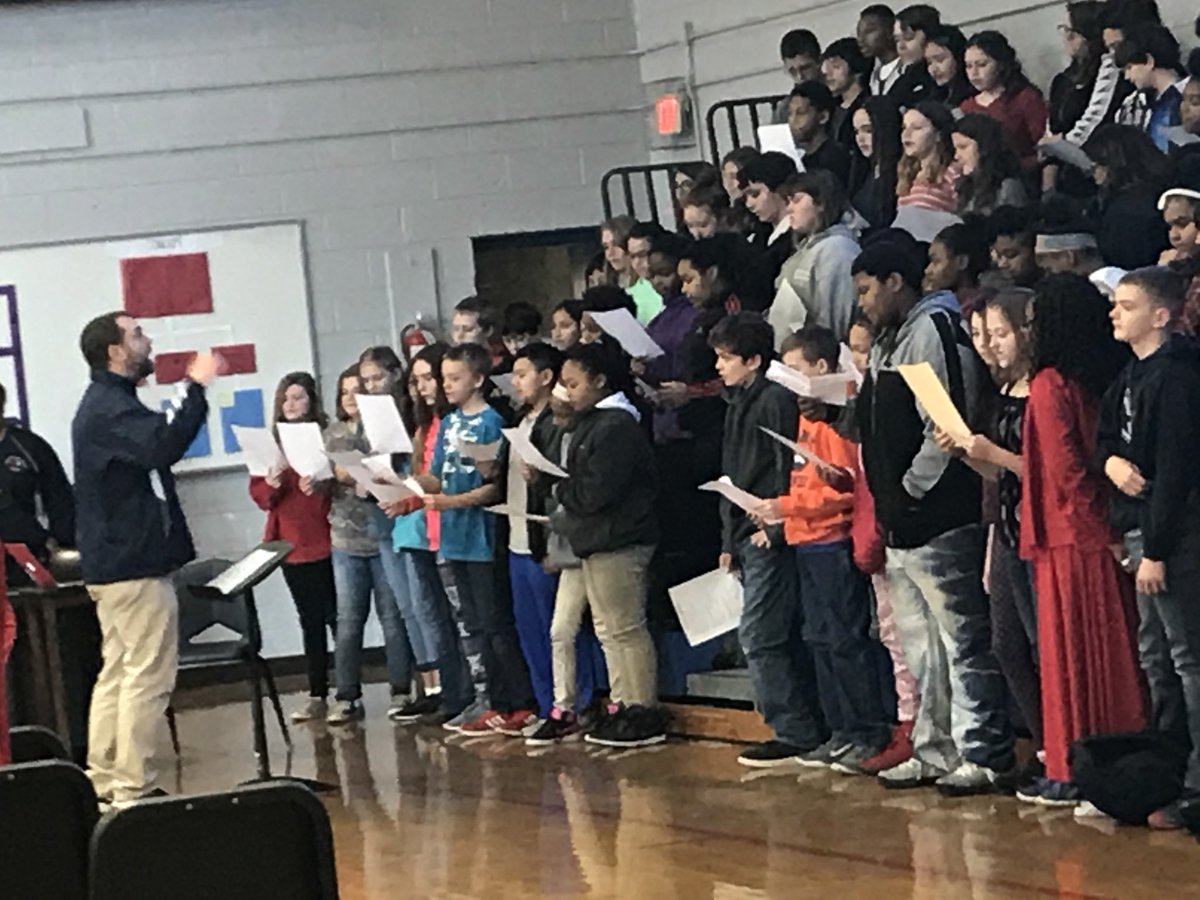 sherrillmoraven's tweet photo. HMS was proud to celebrate Black History Month with some very special guest! Their students honored their Vision, Voice, and Legacy! #thanksattorneybryant #realsacrificesmatter https://t.co/BLq8yiTOSo