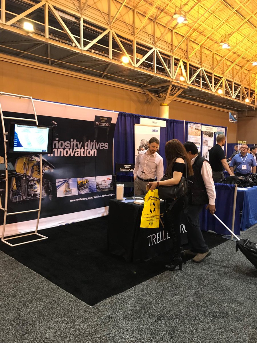 TrelleborgAT's tweet photo. Stop by stand 747 to speak Will Ricci about our high performance hollow glass microspheres manufactured in Boston. #UI18 #Subsea https://t.co/xv6BYEXdfc https://t.co/OnnHf2MDDp