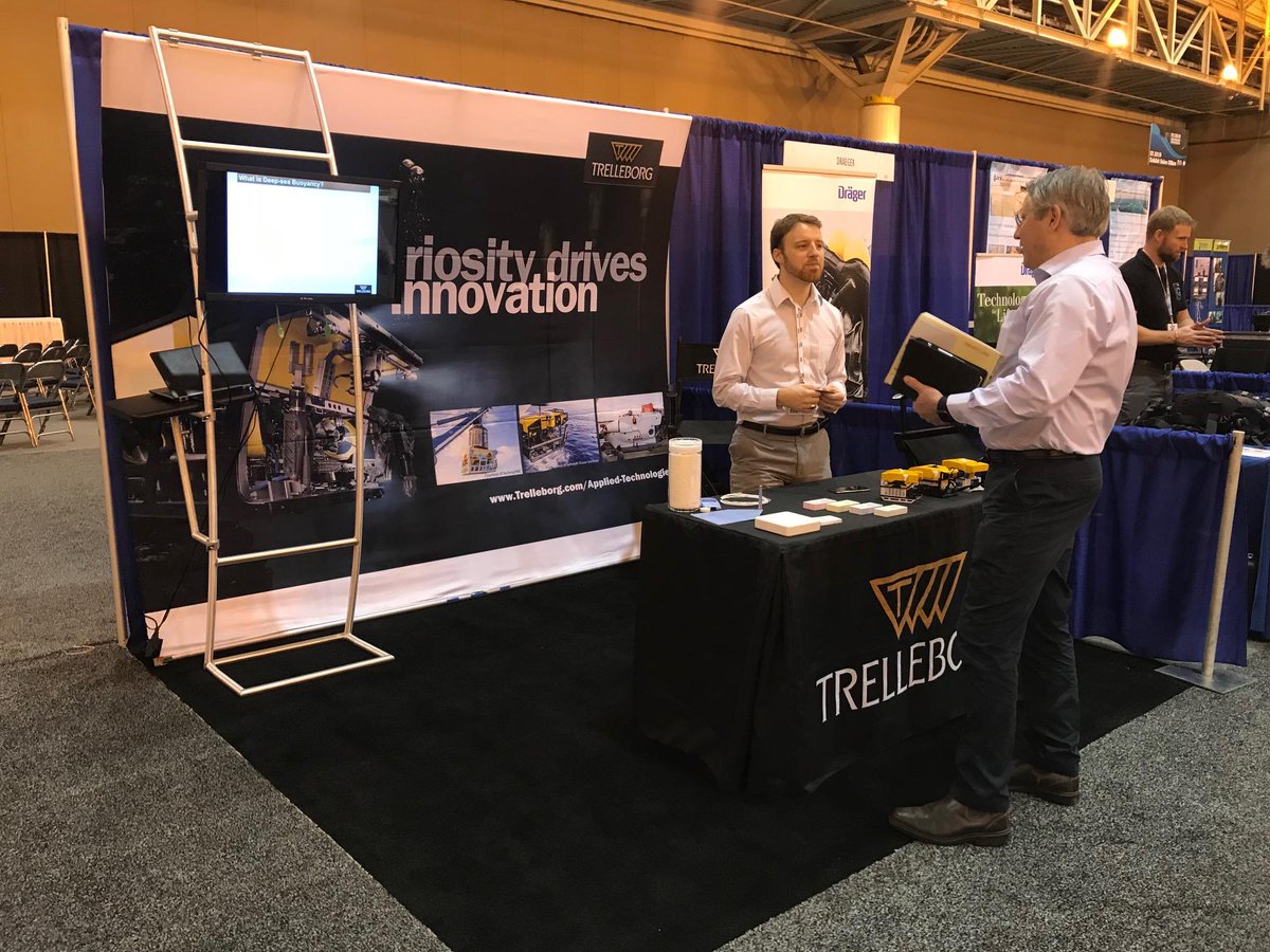 TrelleborgAT's tweet photo. Stop by stand 747 to speak Will Ricci about our high performance hollow glass microspheres manufactured in Boston. #UI18 #Subsea https://t.co/xv6BYEXdfc https://t.co/OnnHf2MDDp
